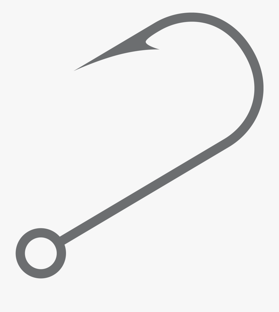 Fish Hook Fishing Angling - Transparent Fish Hooks Png, Transparent Clipart