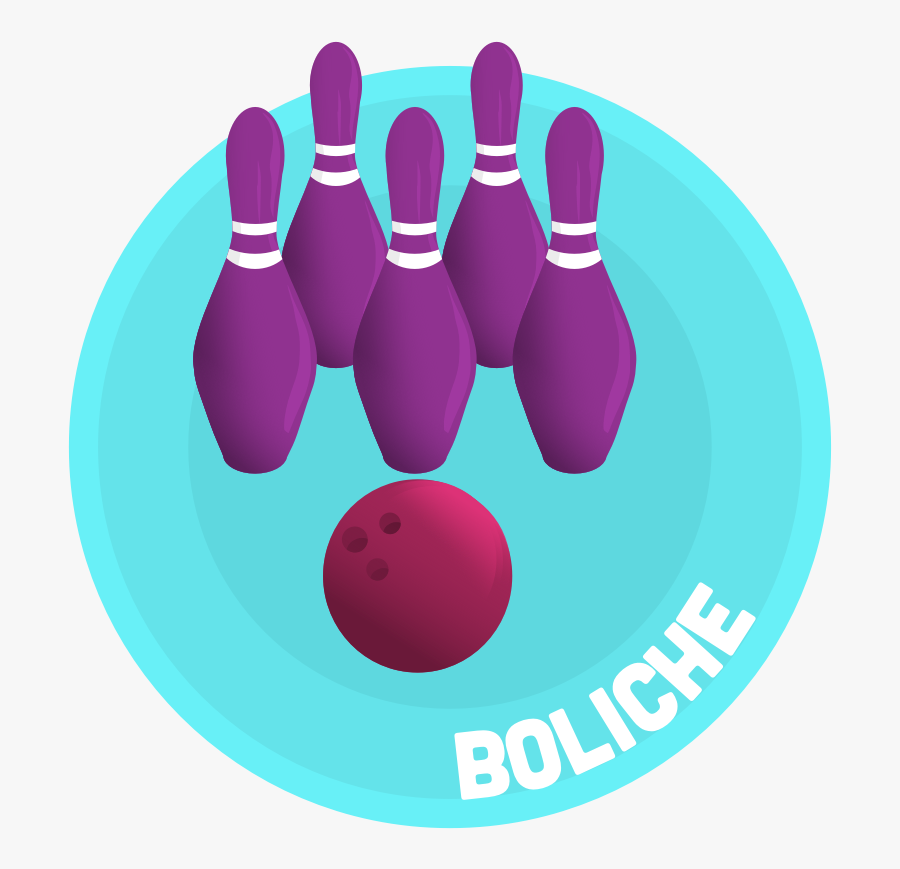 Free Boliche - Pin Split Bowling Png, Transparent Clipart