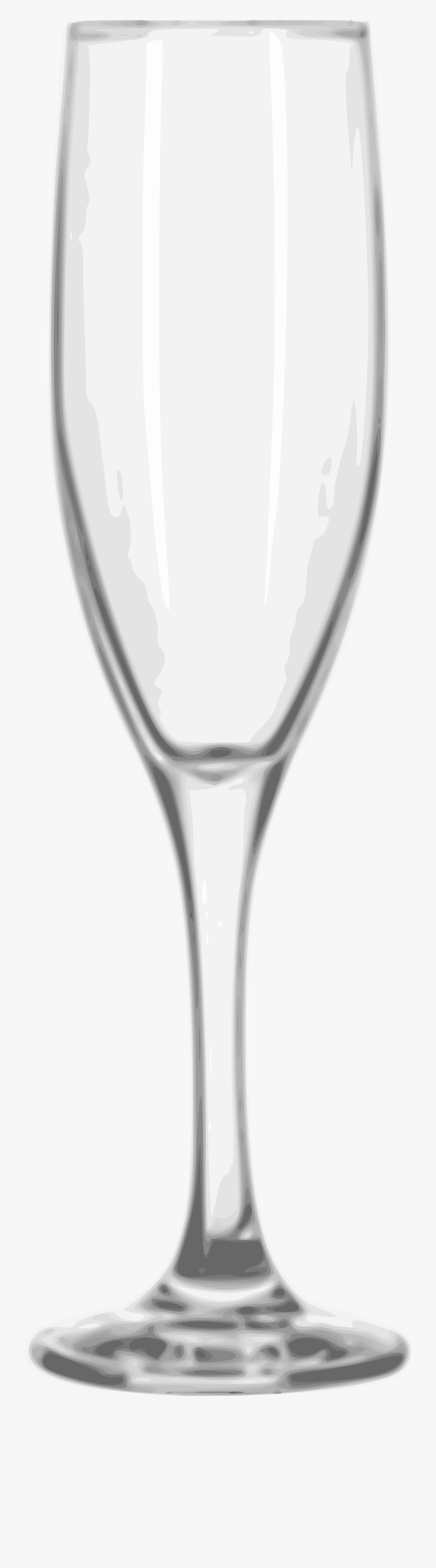 Transparent Champagne Glass Clipart Black And White - Champagne Flute Glass Png, Transparent Clipart