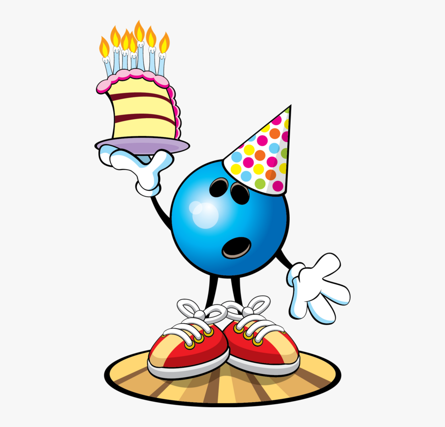 Bowling Birthday Party Strike Clip Art - Bowling Strike Happy Birthday, Transparent Clipart