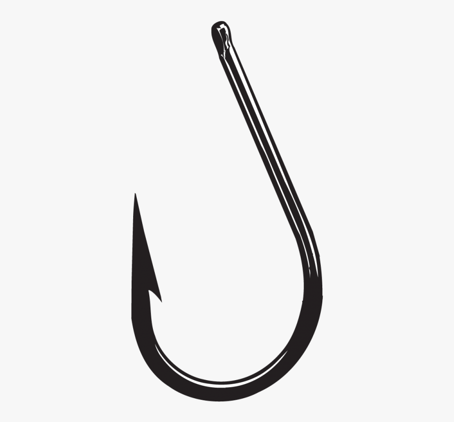 Fish Hook Png - Emblem, Transparent Clipart