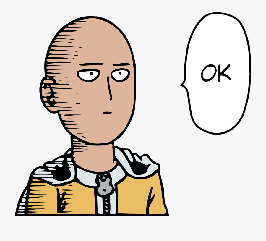 One Punch Man Discord Emoji, Transparent Clipart
