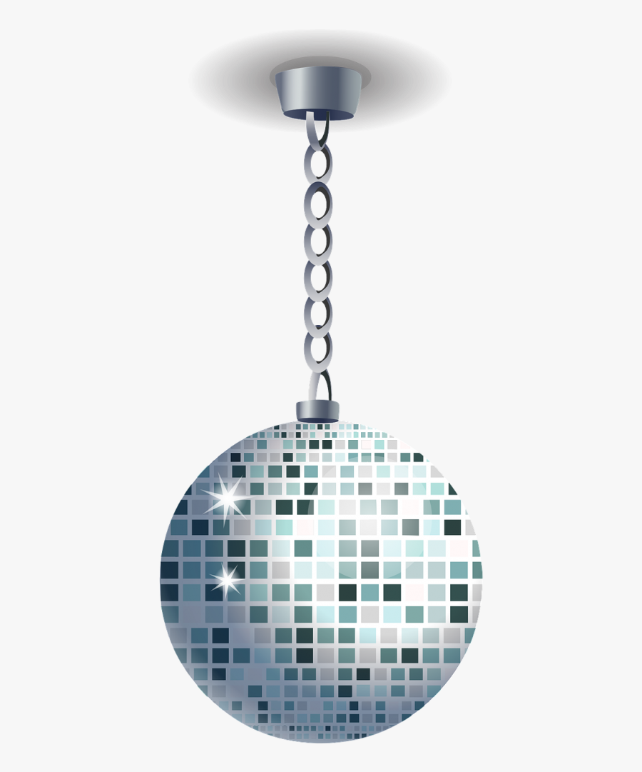 Disco Ball Mirror Ball Glitter Ball - Transparent Background Disco Ball Cartoon, Transparent Clipart