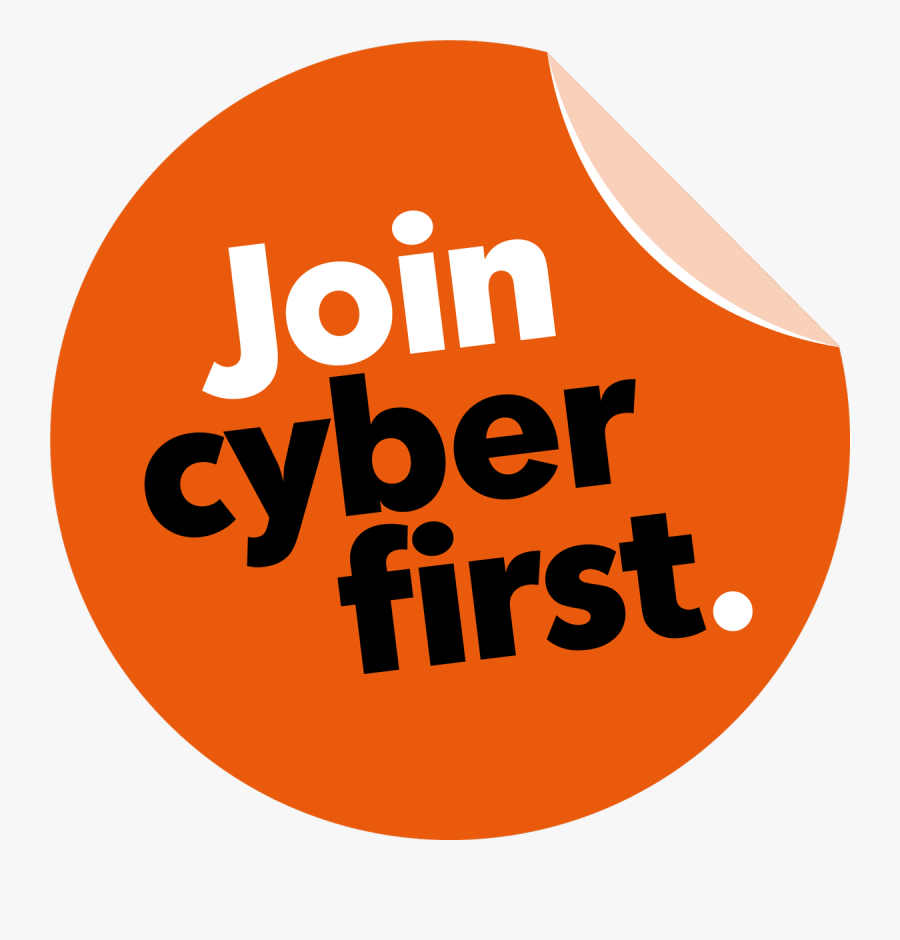 Cyber First Logo, Transparent Clipart