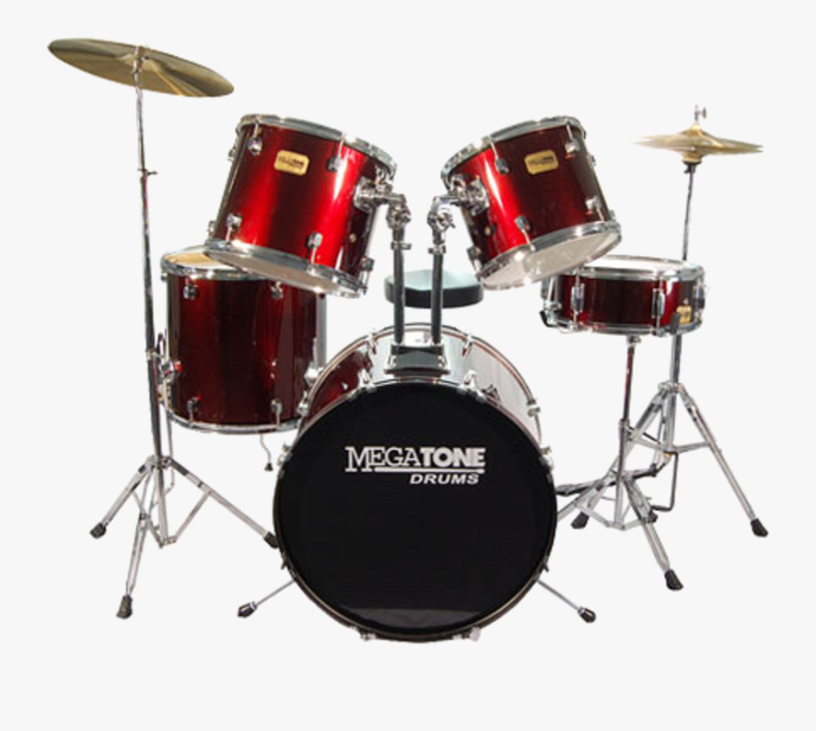 Transparent Drum Set Clipart - Music Pics With Instrument, Transparent Clipart