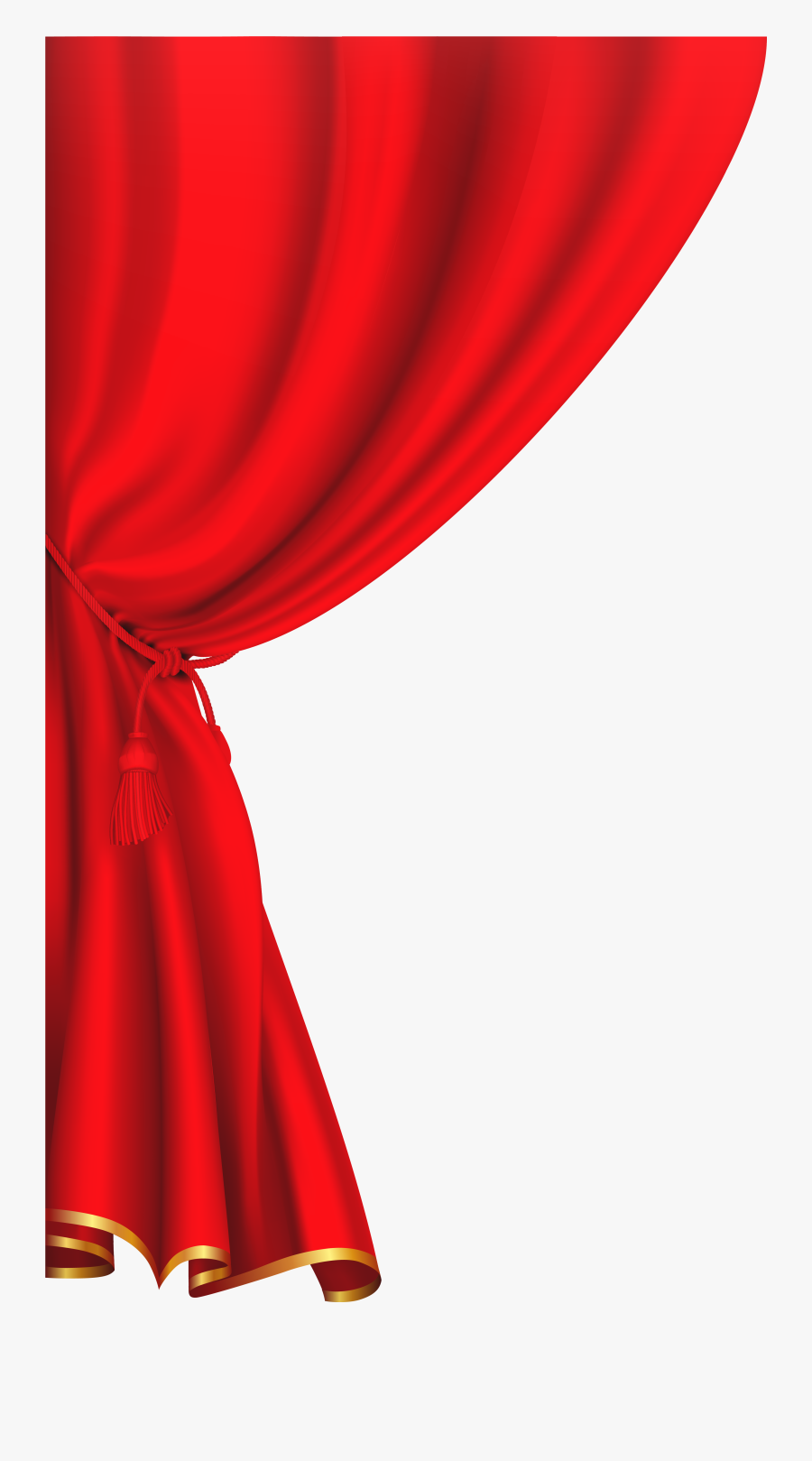 Karaoke Star Clipart - Red Curtain Clipart, Transparent Clipart