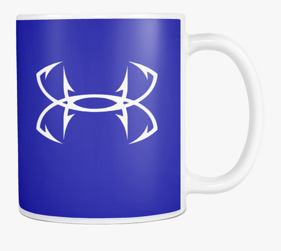 Under Armour Fish Hook Mug Cup Coffee Premium Gifts - Under Armour Fish Hooks Hat, Transparent Clipart