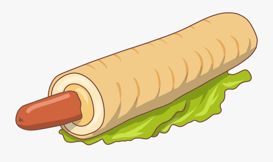 卡通手绘鸡蛋卷插画 Clipart , Png Download, Transparent Clipart