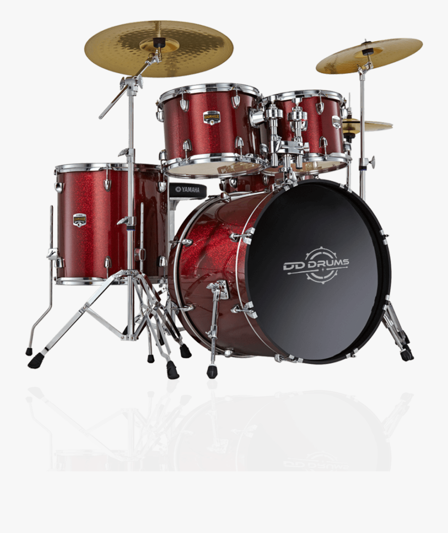 Yamaha Acoustic Drum Kit - Yamaha Drum Gigmaker Green, Transparent Clipart