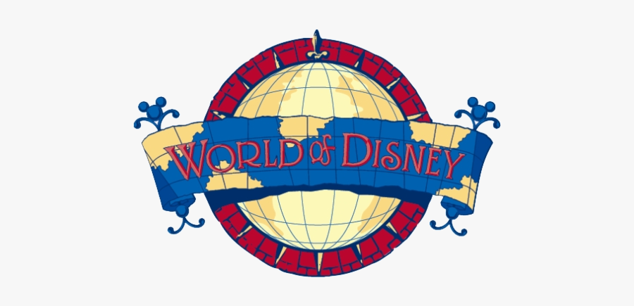 Disney World Logo Clipart Of Transparent Png - World Of Disney Logo, Transparent Clipart
