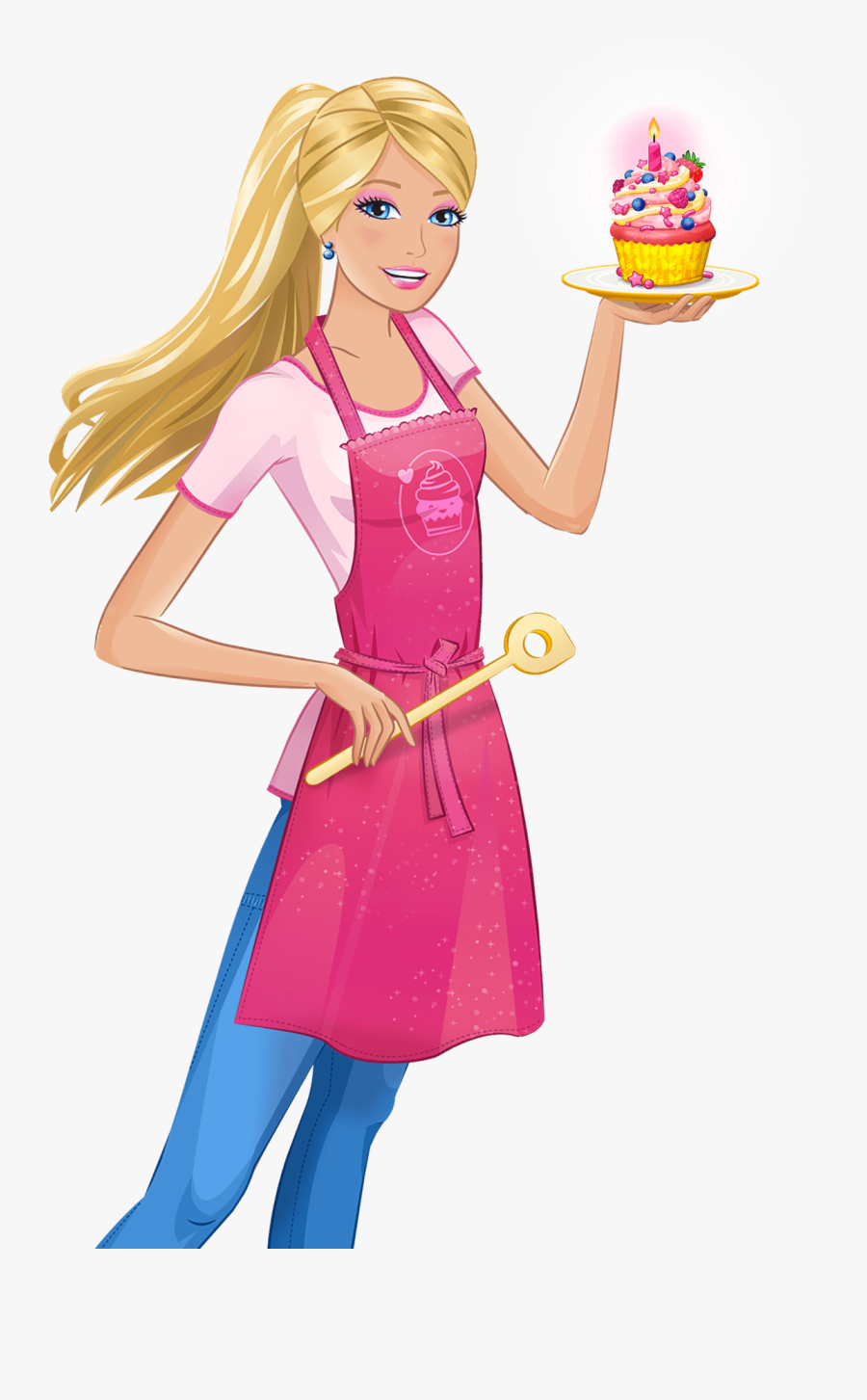 Barbie Clipart Iron On - Barbie Png, Transparent Clipart