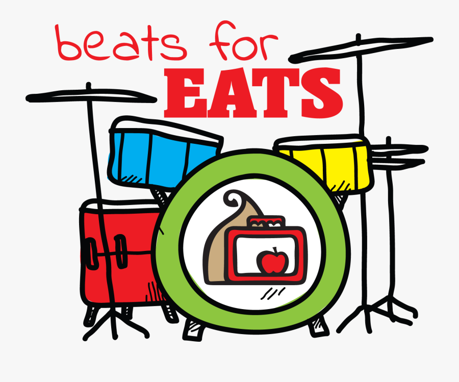 Arlington"s Beats For Eats Fund-raiser Returns For - Draw A Drum Kit, Transparent Clipart
