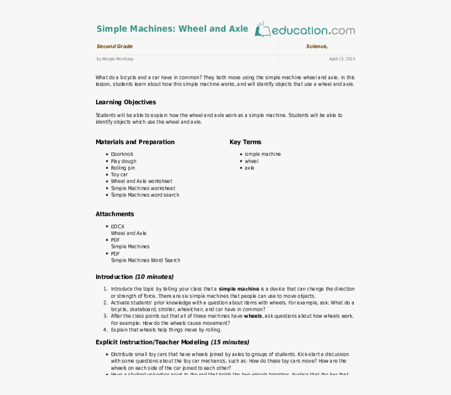 Lesson Plan Example, Transparent Clipart