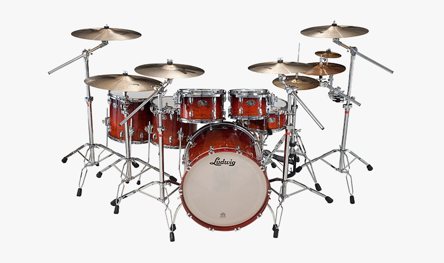 Ludwig Drum Kit - Drum Kit Png, Transparent Clipart