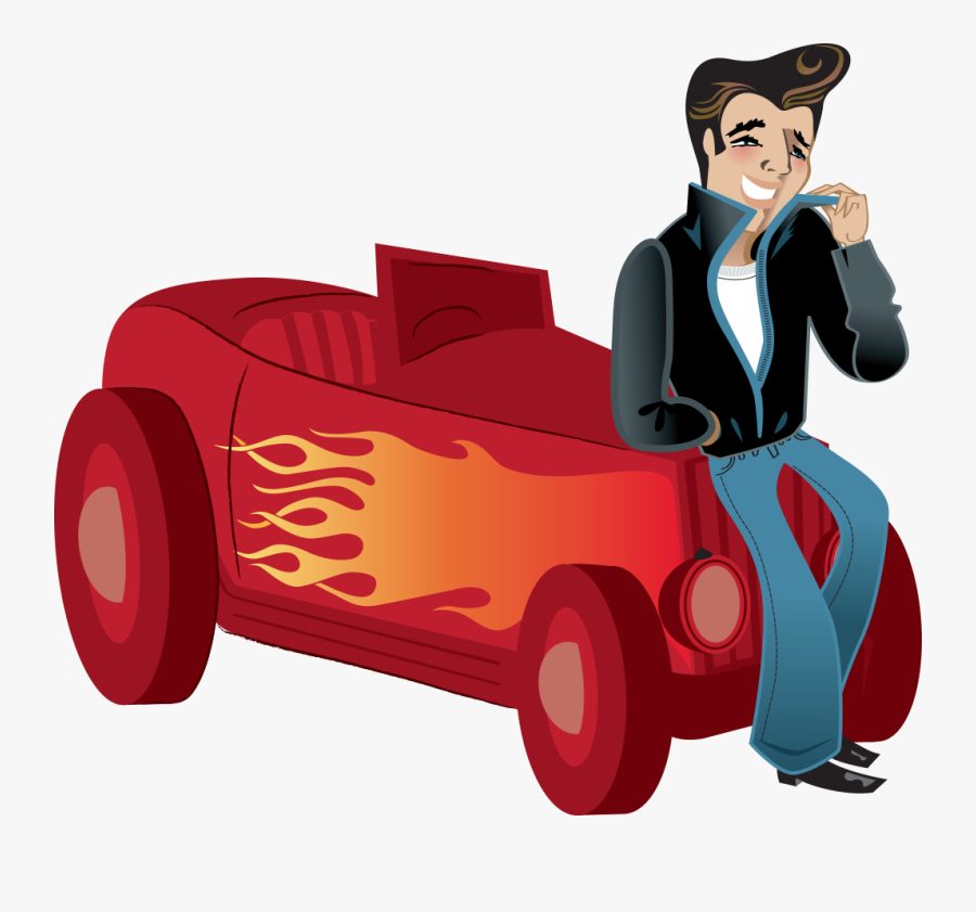 Transparent Taxi Cab Png - Hot Rod Car Art Png Transparent, Transparent Clipart