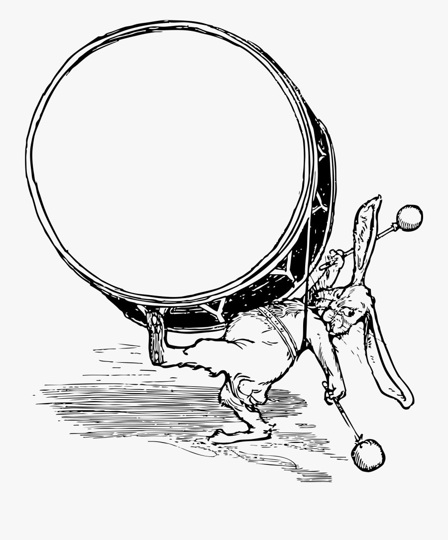 Snare Drum Clipart Black And White - Gambar Hitam Putih Drum, Transparent Clipart