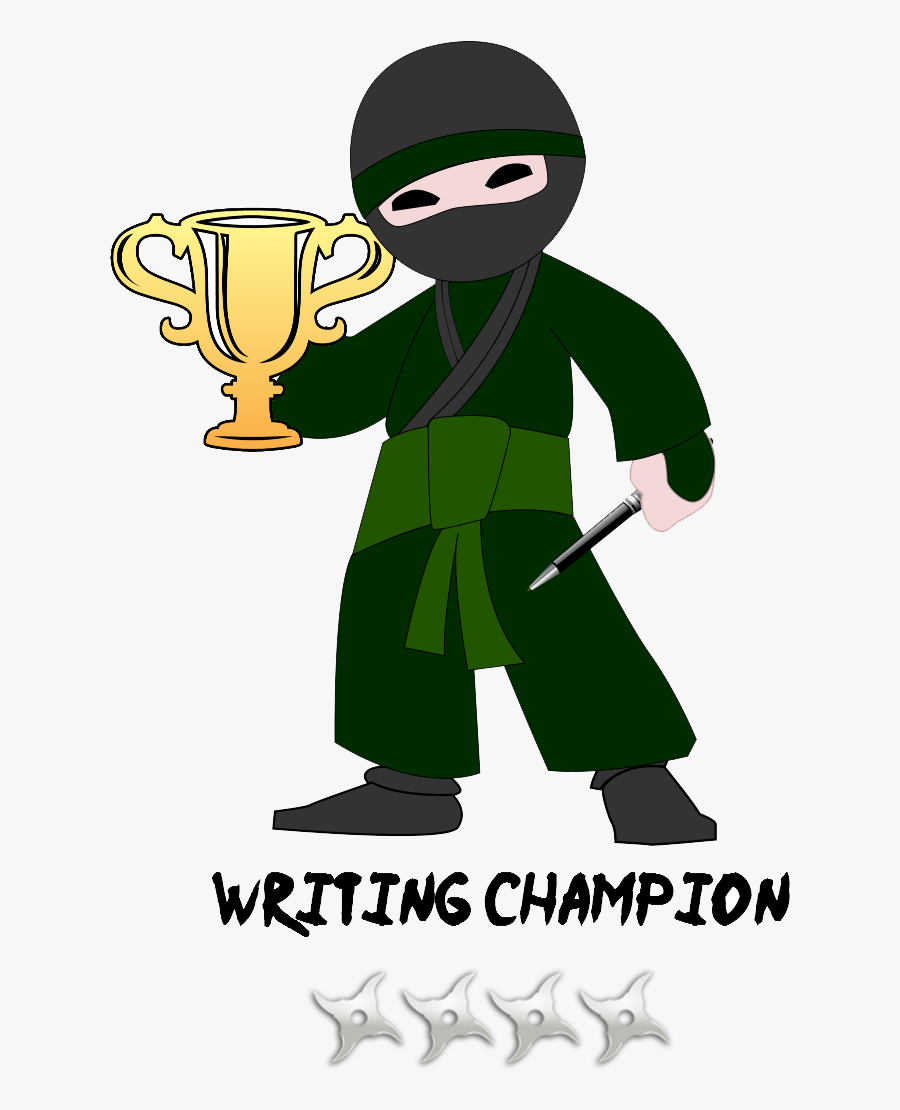Author Clipart Big Write - Trophy Cup Clip Art, Transparent Clipart