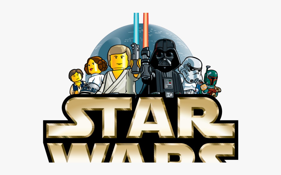 Star Wars Clipart Disney World - Lego Star Wars Png Logo, Transparent Clipart