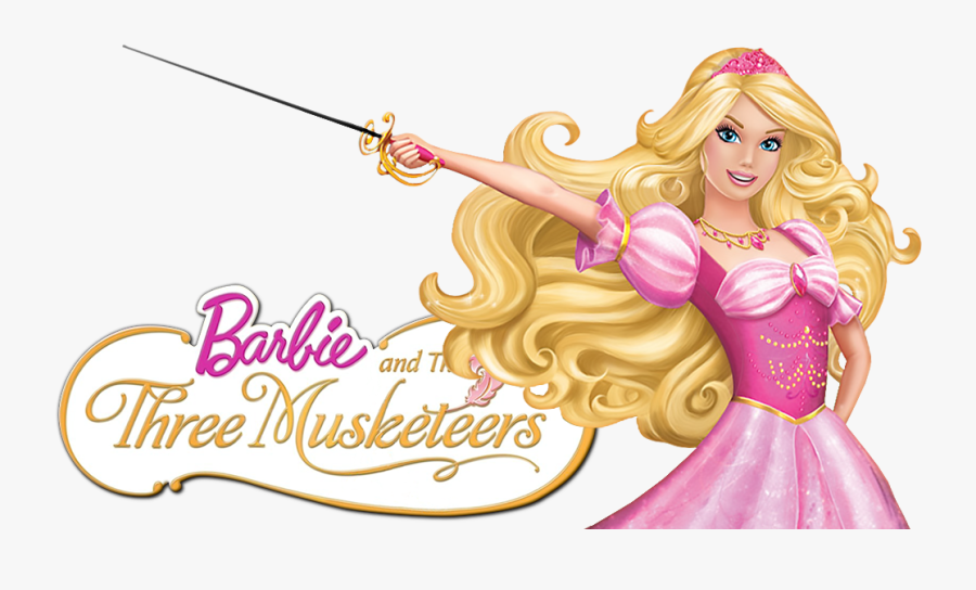 And The Three Musketeers - Barbie Hd Images Png, Transparent Clipart
