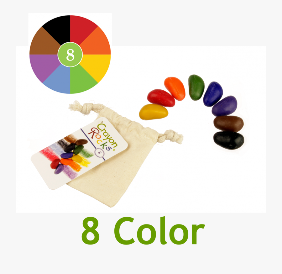 Draw, Write, Smilecreate, Train, Sustain - Crayon Rocks Bag, Transparent Clipart