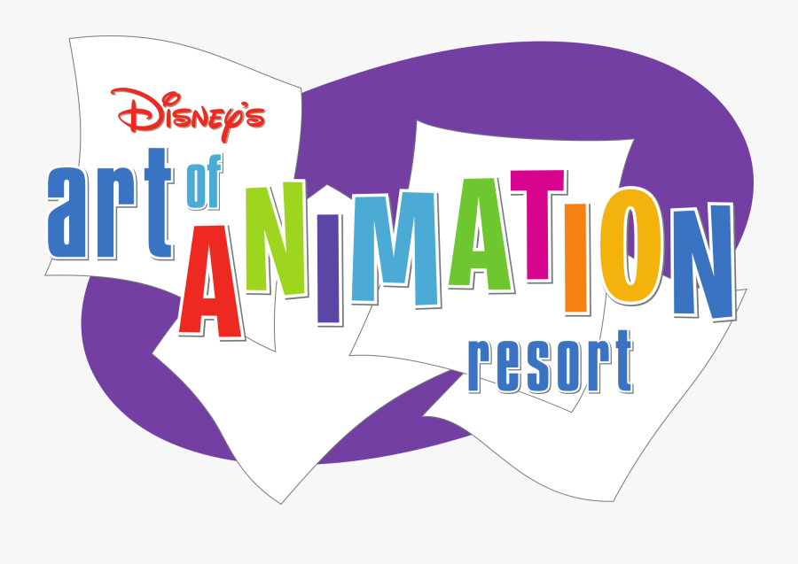 Clip Art Disney S Of Animation - Disney's Art Of Animation Resort Logo, Transparent Clipart