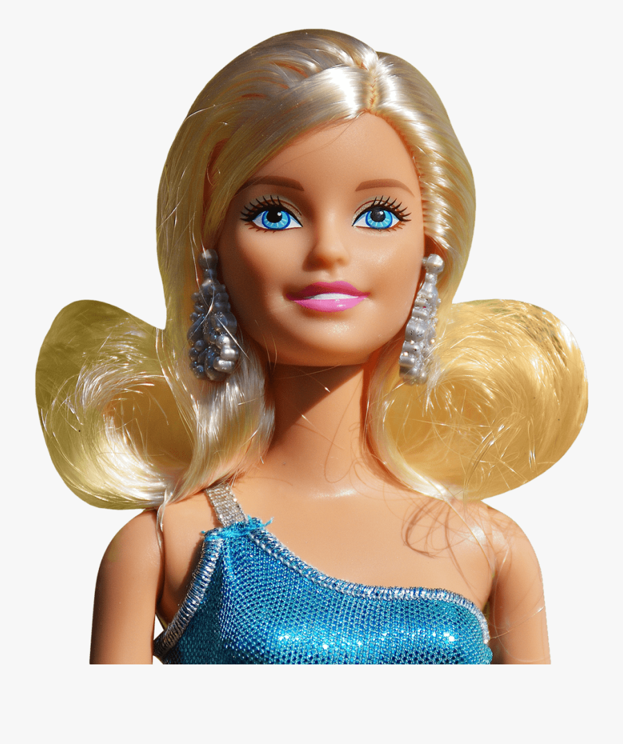 Barbie Doll Close Up - Doll Images In Png, Transparent Clipart