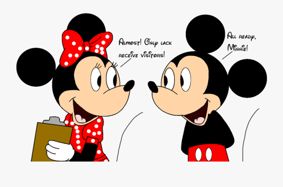 Graphic Transparent Library Disneyland Clipart Disney - Disney Minnie Mouse Disneyland, Transparent Clipart