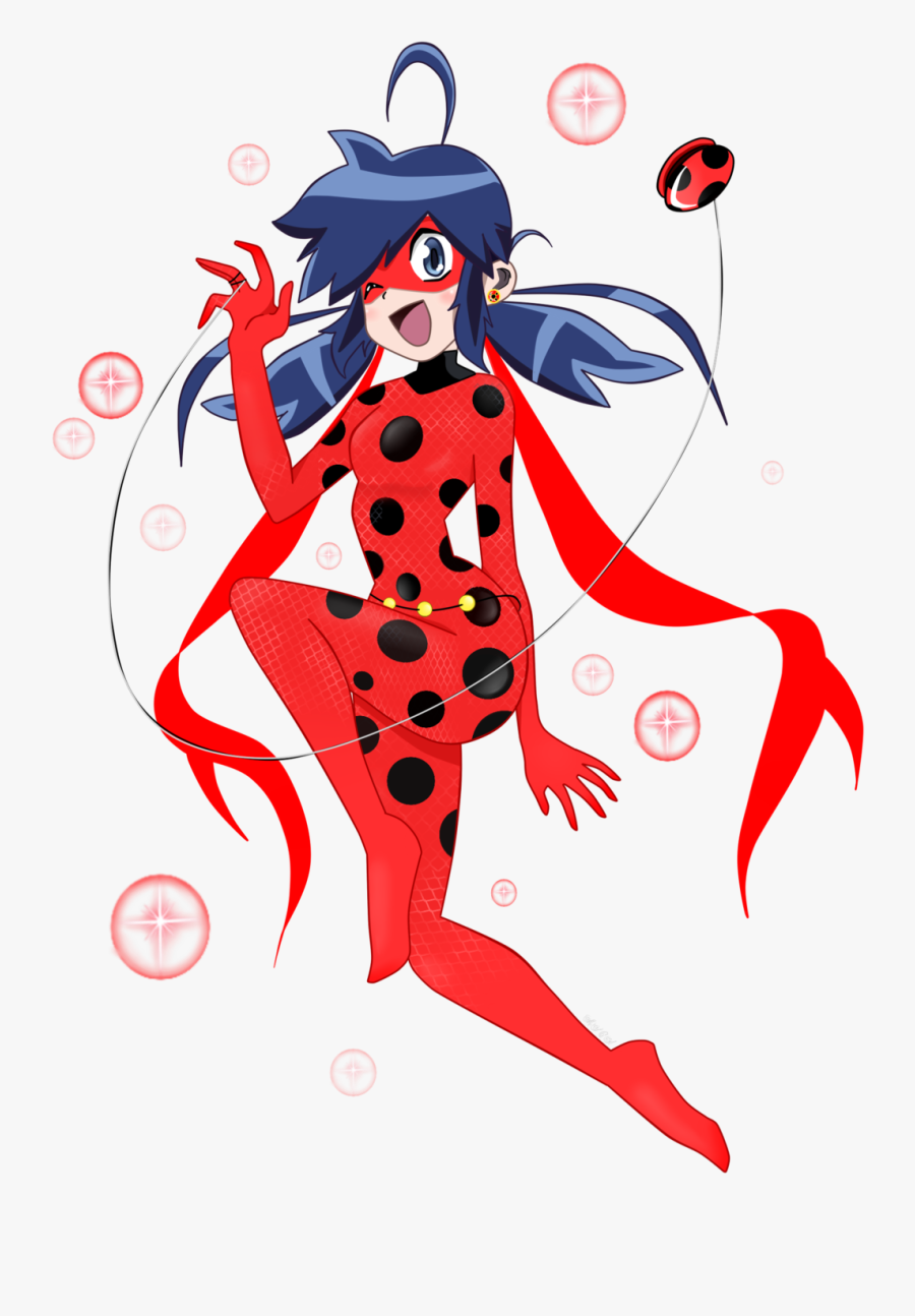 Miraculous Ladybug 2d - Miraculous Ladybug Anime, Transparent Clipart