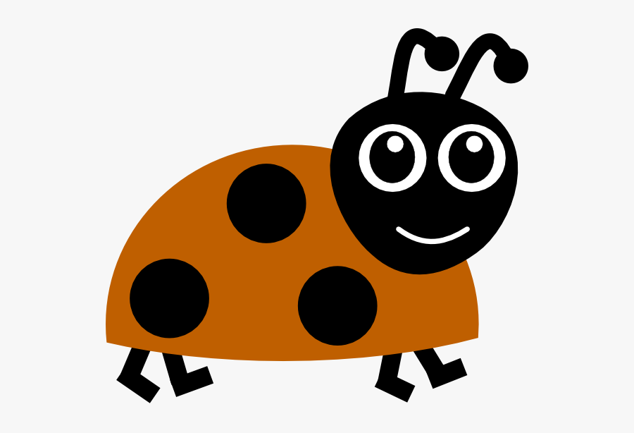 Ladybird Cartoon, Transparent Clipart