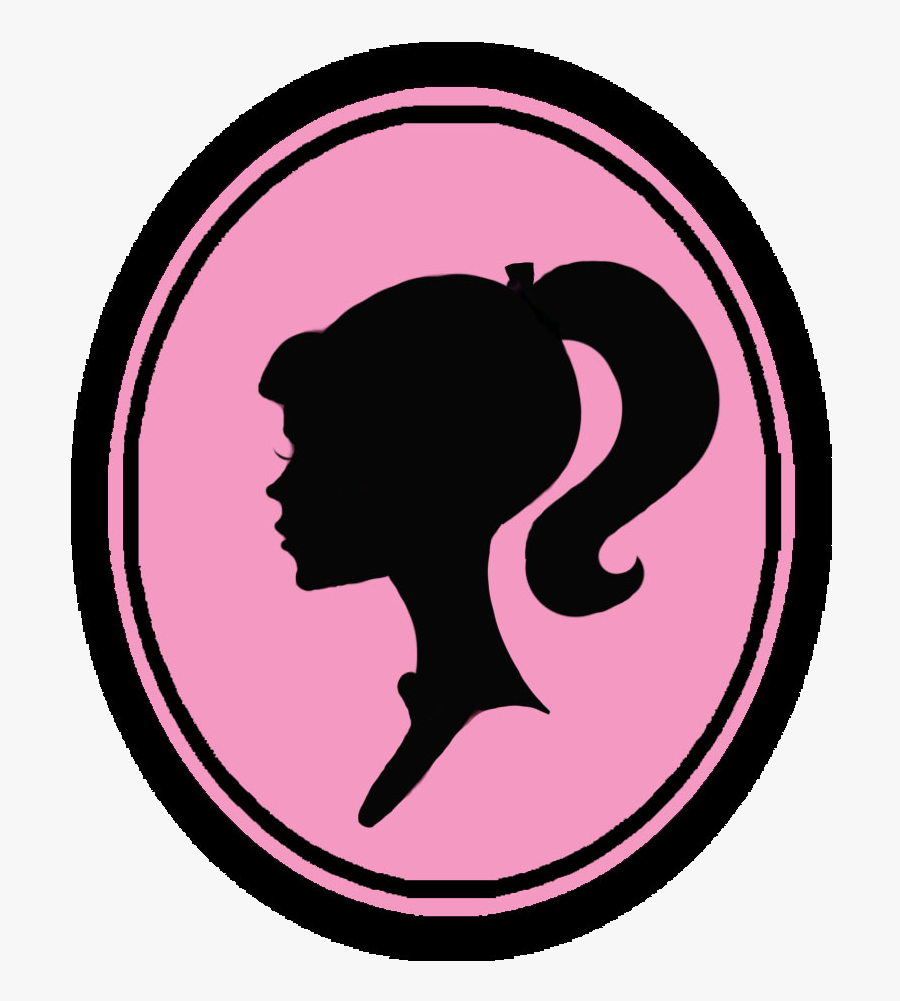 Barbie Silhueta Png - Logo Barbie, Transparent Clipart