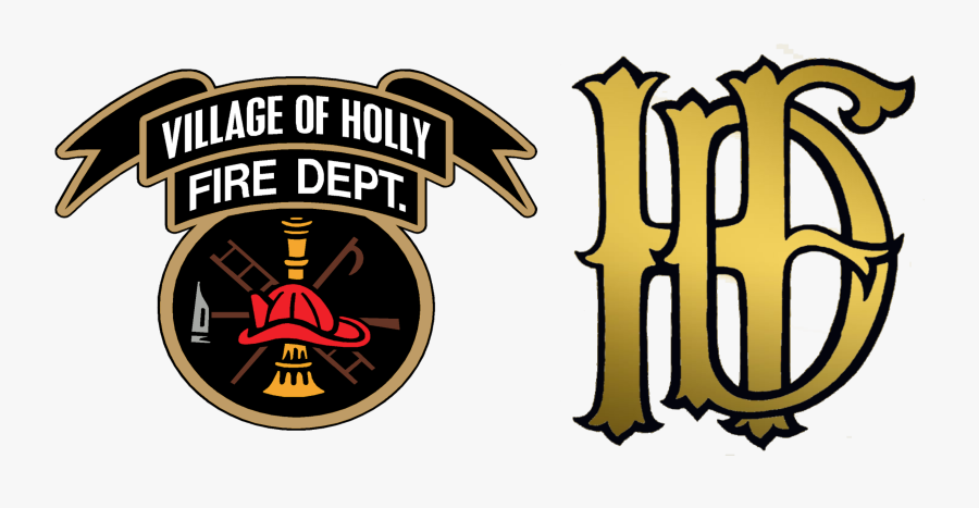 About Us Village Of Holly Fire Department Fire Prevention - Old Fire Department Font, Transparent Clipart