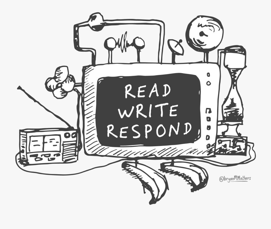 Read Write Review - Read And Write Black And White, Transparent Clipart