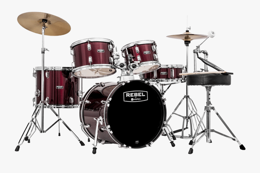 Transparent Bass Drum Png - Mapex Tornado Drum Kit, Transparent Clipart