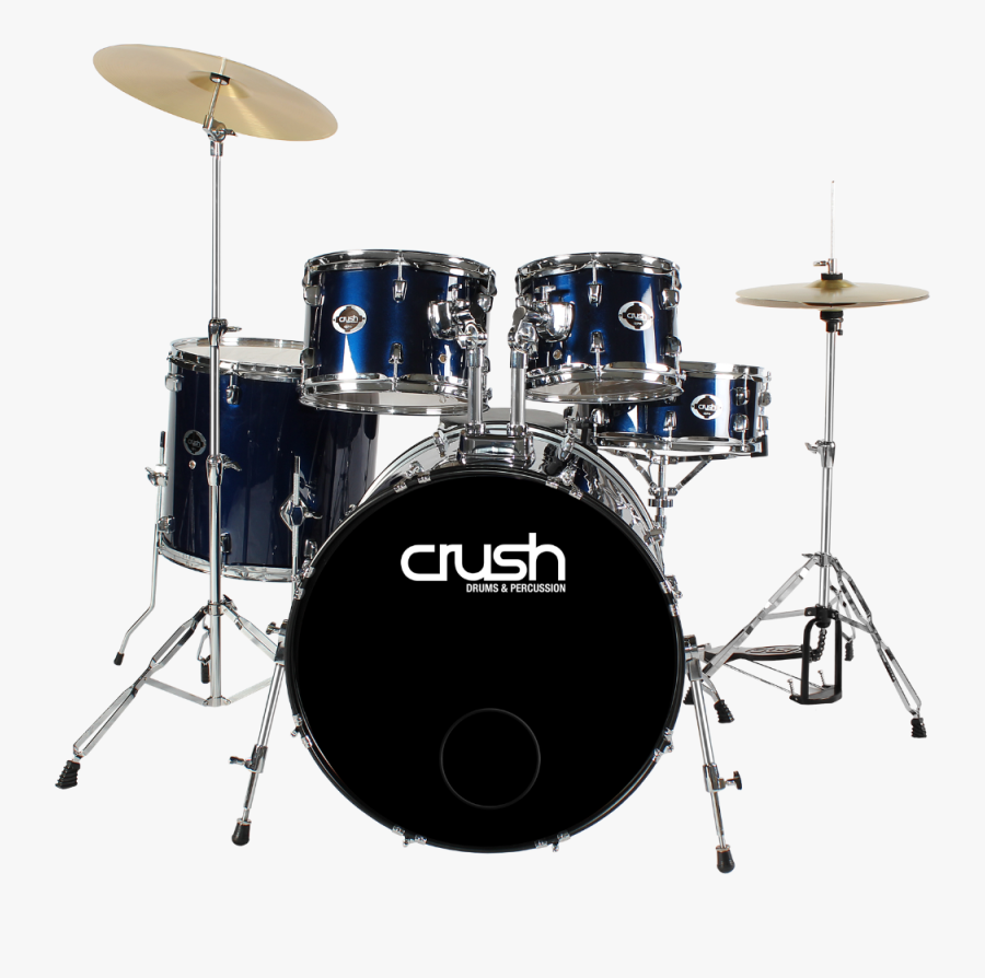 Crush Al528902 Alpha Complete Drumset-midnight Blue - Bass Drum Drum Set, Transparent Clipart