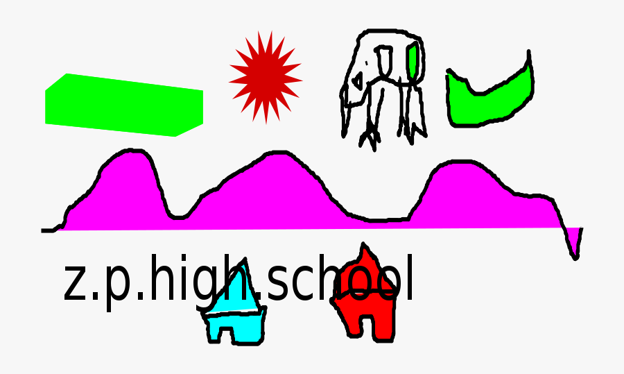 Village Environment - Clip Art, Transparent Clipart