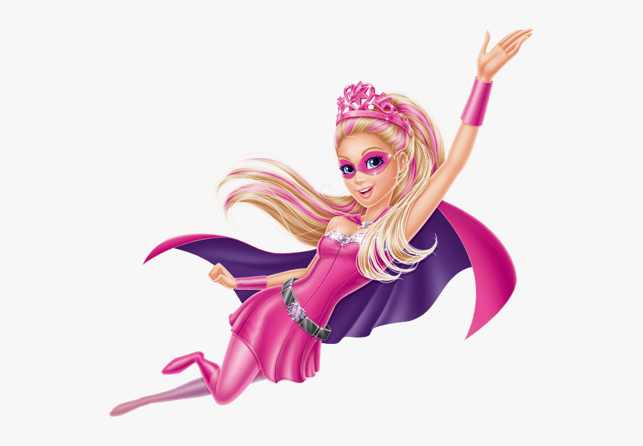 Barbie Clipart Superhero - Barbie Princess Power Png, Transparent Clipart