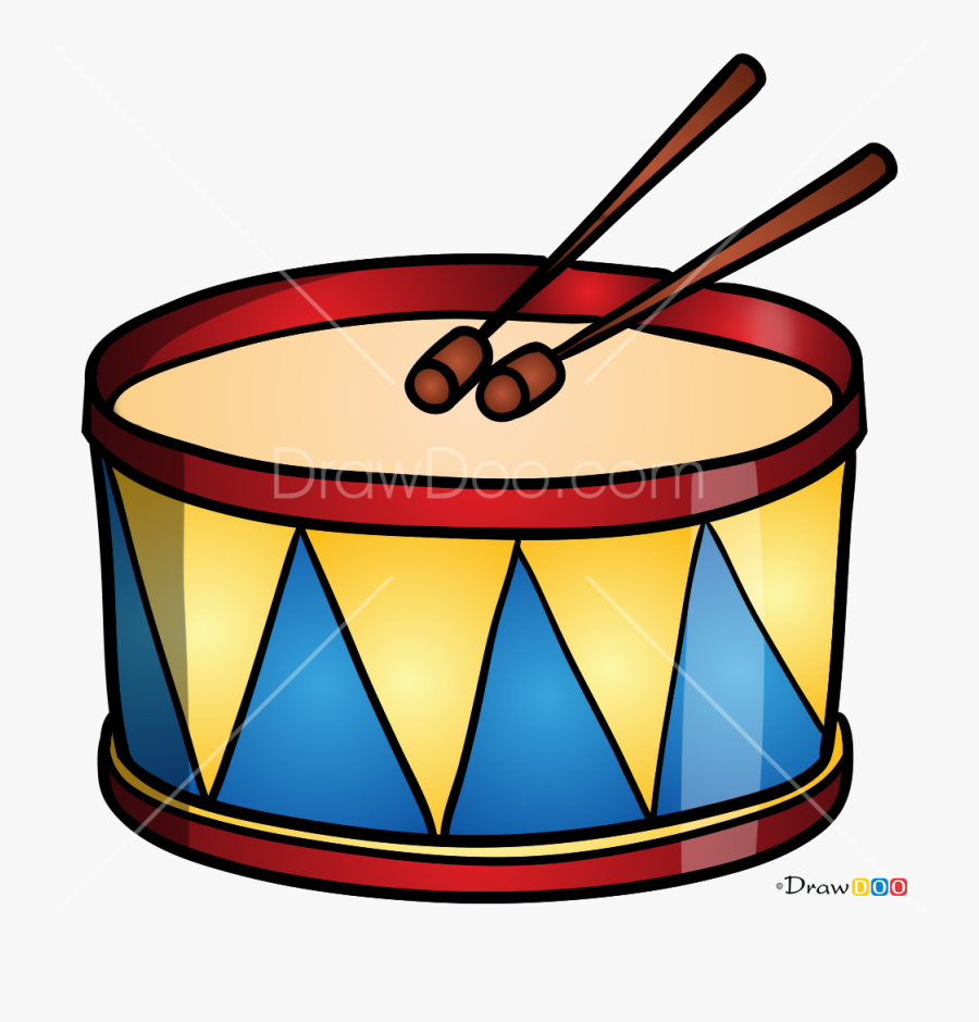 Drawing Drum Musical Instruments, Transparent Clipart