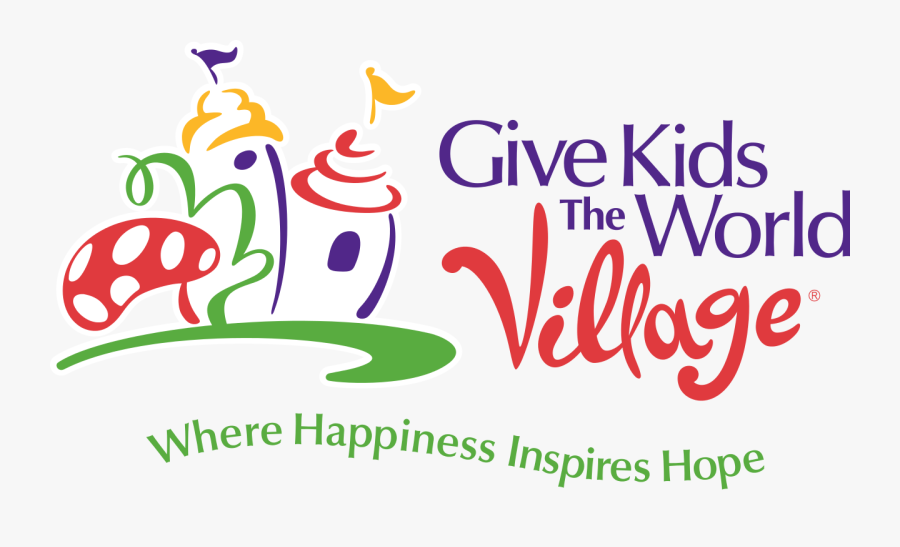 Give Kids The World Village Logo, Transparent Clipart