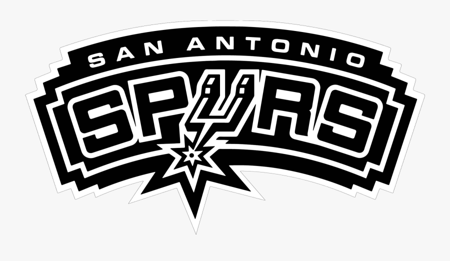 Planescape Torment Clipart Basketball - San Antonio Spurs Logo Black And White, Transparent Clipart