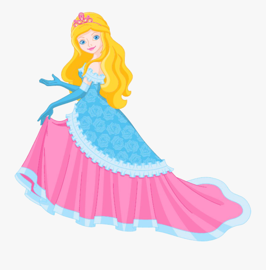 Princess Stock Photography Royalty Free Clip Art - Princess Long Dress Cartoon, Transparent Clipart