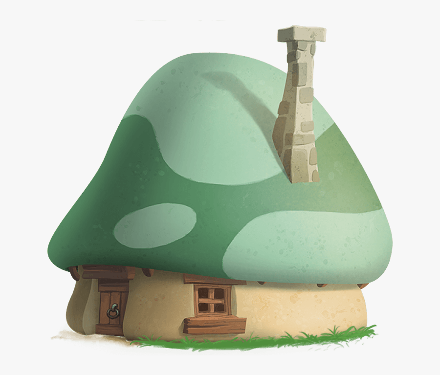Smurfs The Lost Village Houses, Transparent Clipart