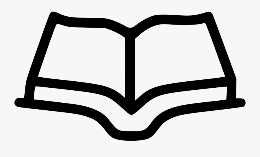 Open Book Icon Png, Transparent Clipart