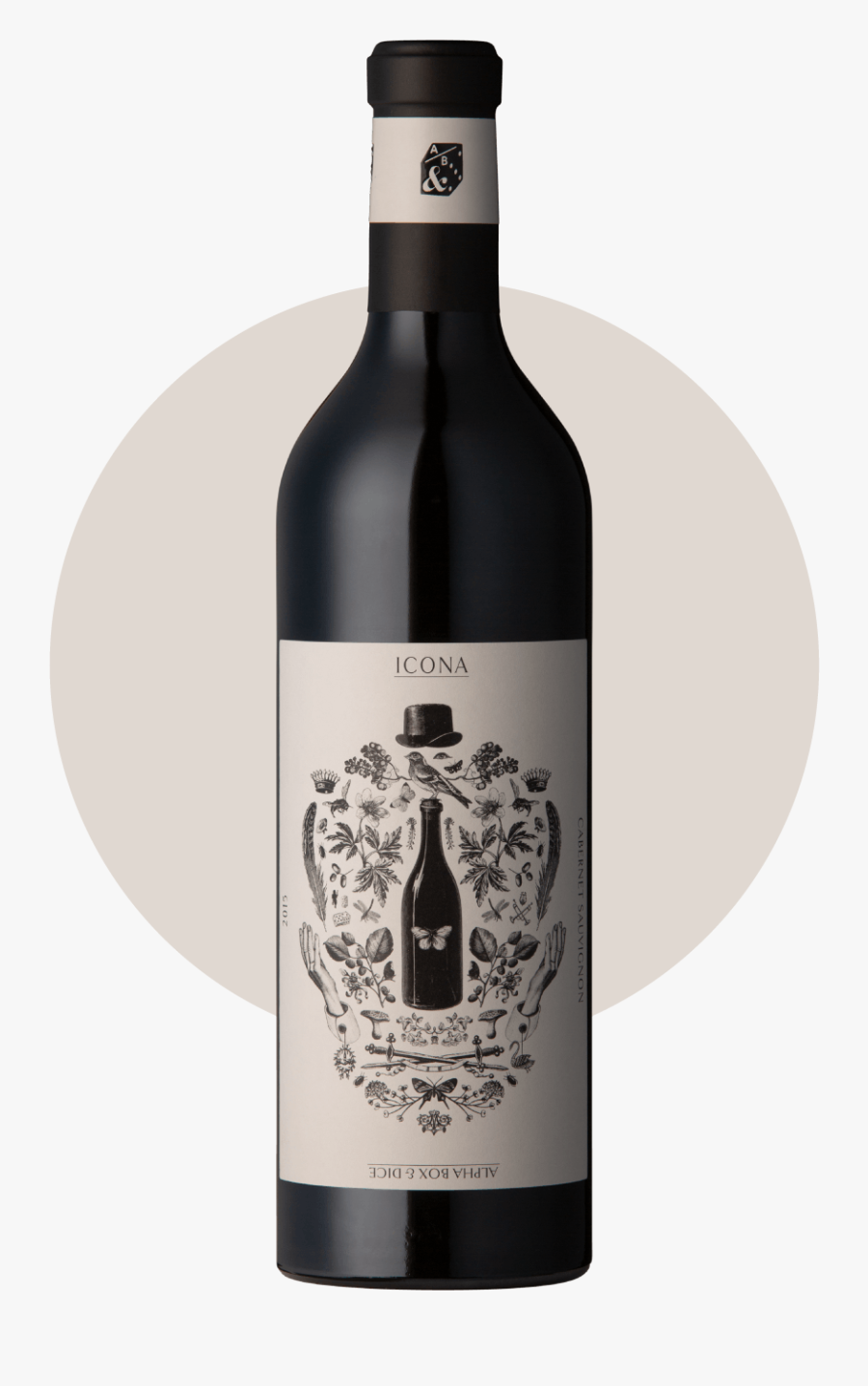Hd Wine Bottle , Free Unlimited Download - Alpha Box Dice Wine, Transparent Clipart