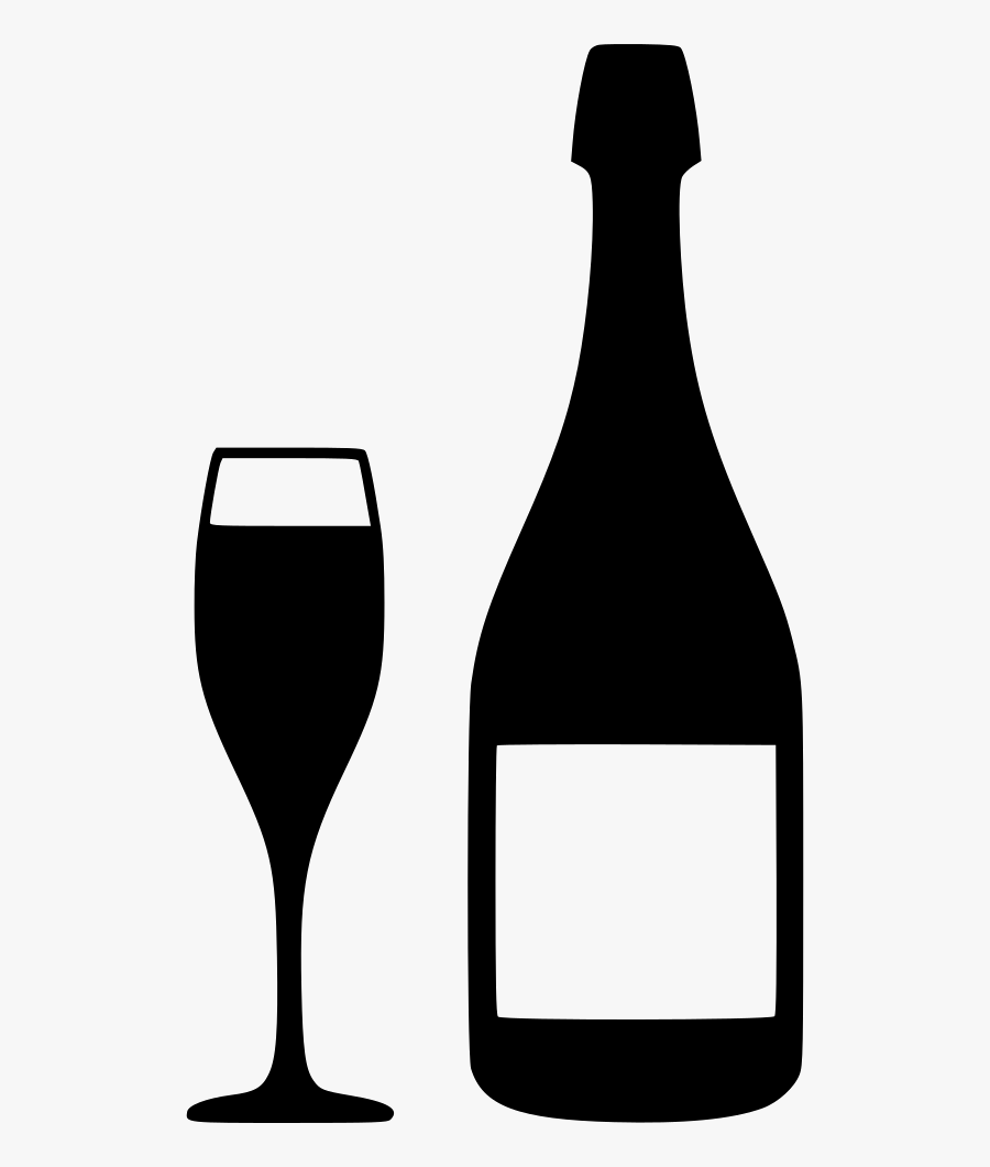 Wine Bottle - Wine Bottle Svg Free, Transparent Clipart