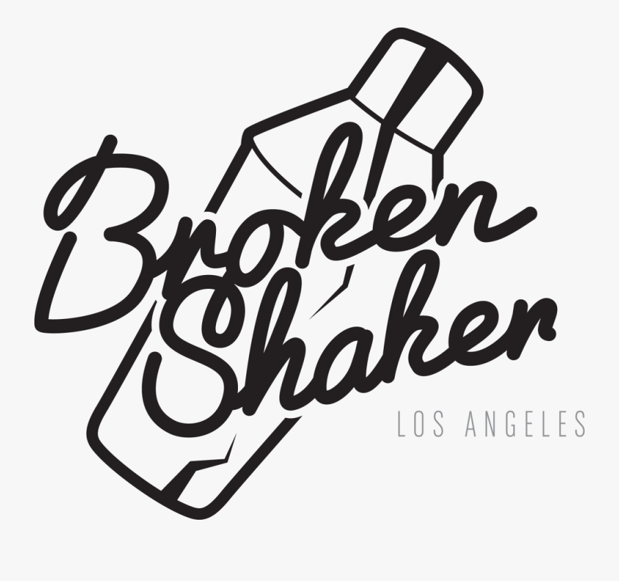 Broken Shaker - Calligraphy, Transparent Clipart