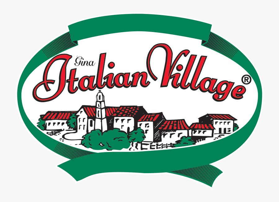 Italian Clipart Little Italy - Gina Italian Village Cheese Ravioli, Transparent Clipart