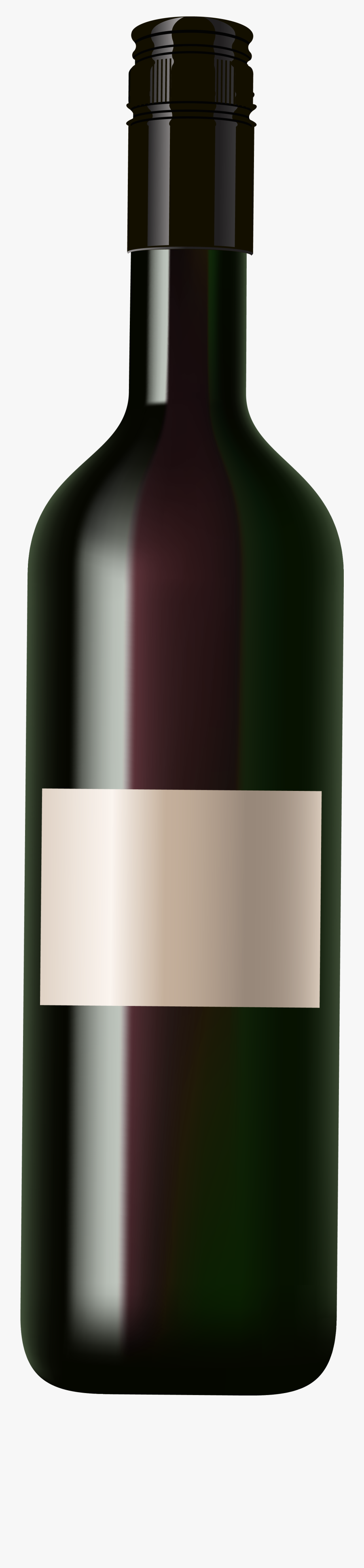 Empty Wine Bottle Png Download - Wine Bottle Png Transparent, Transparent Clipart