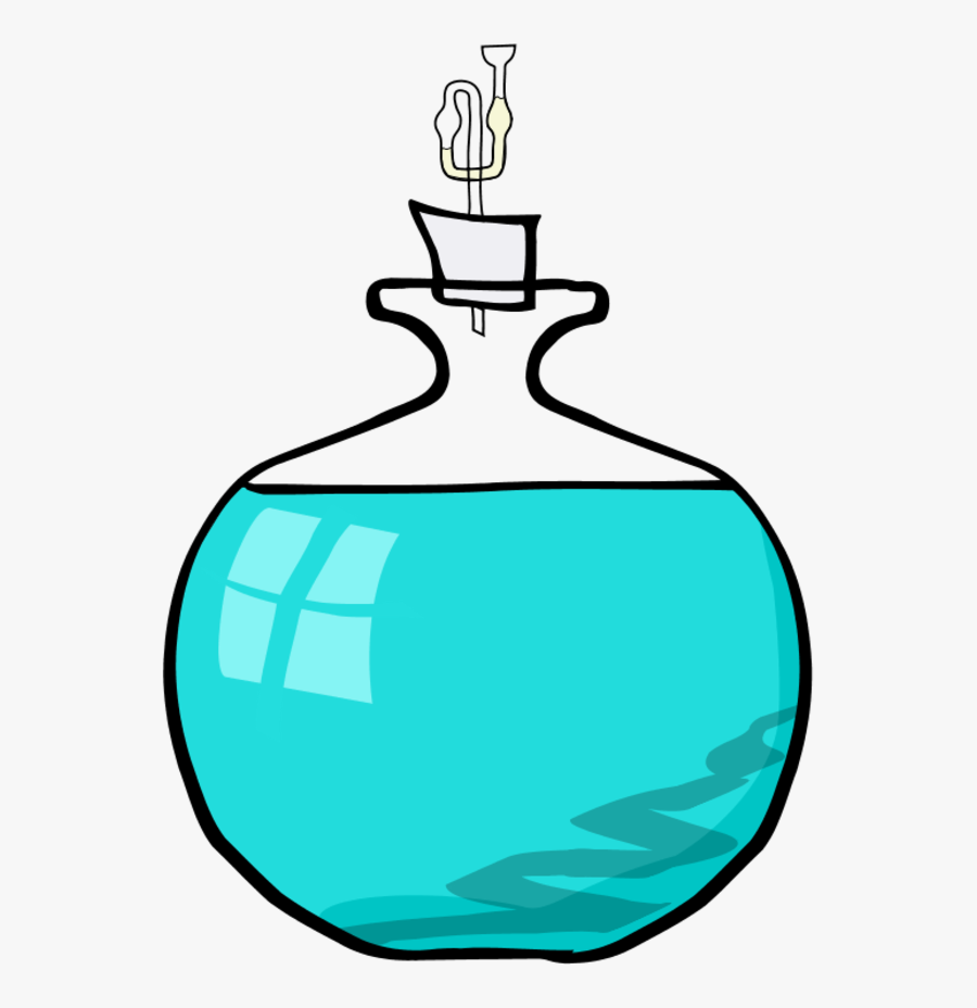 Wine Bottle Closed With Corck - Oil Clipart Png Transparent, Transparent Clipart