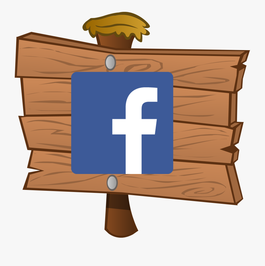 Click On This Wooden Sign Post In The Game"s Village - Facebook, Transparent Clipart