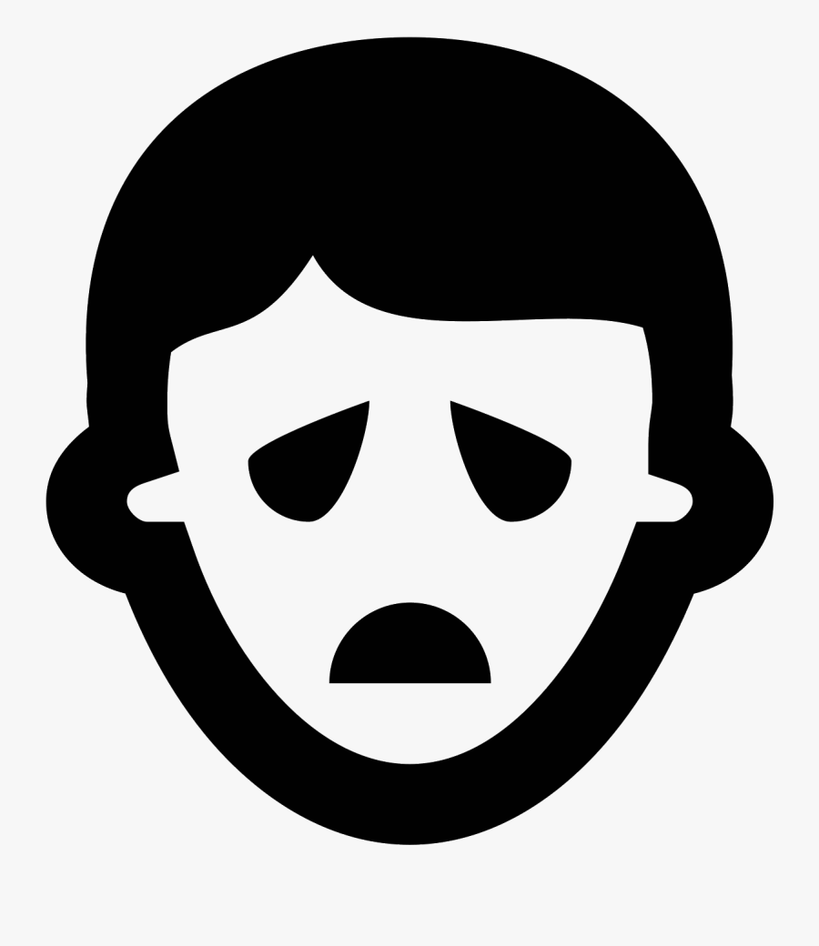 Sad Face Icon Clipart , Png Download - Black Reddit Icon, Transparent Clipart